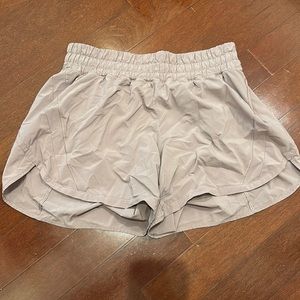 dusty rose color lululemon shorts
